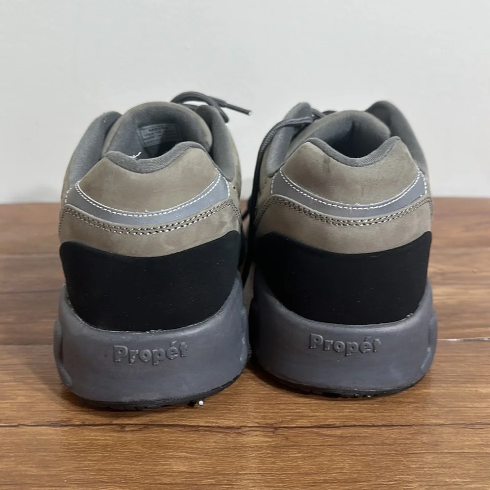 Propet Men's Olive Black Athletic Shoes size 13 stability walker balance health